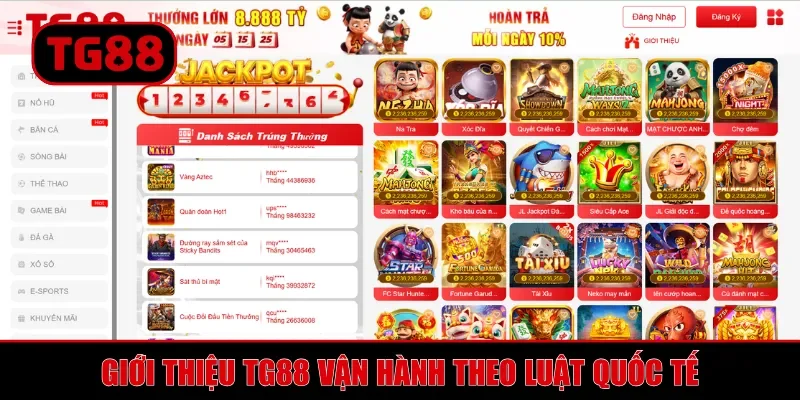 Giới Thiệu TG88 - Tổng Quan Nhà Cái Cá Cược Online Hàng Đầu