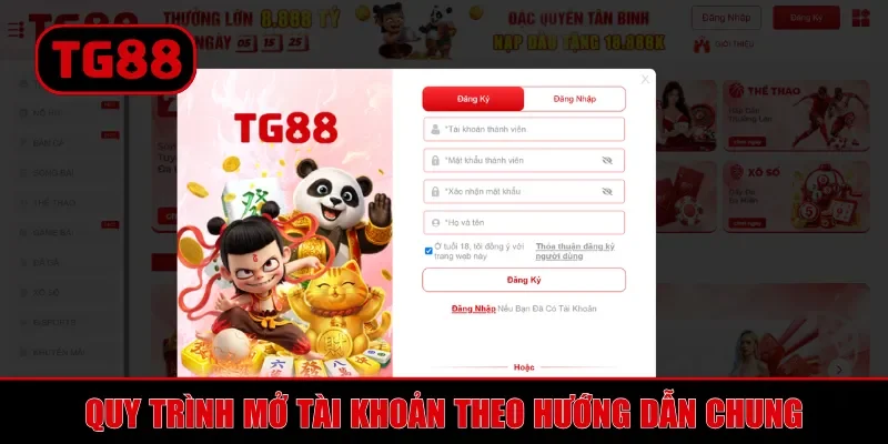 Đăng Ký TG88 - Quy Trình Mở Tài Khoản An Toàn Cho Newbie
