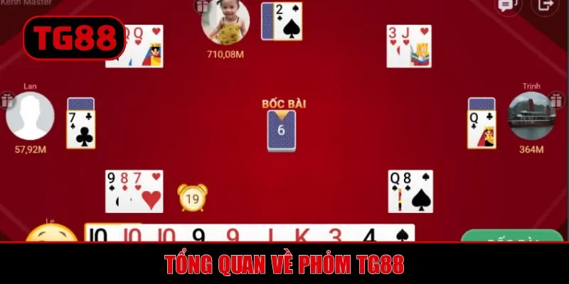 Phỏm TG88 - Game Bài Đấu Trí Phổ Biến Ở Miền Bắc Việt Nam